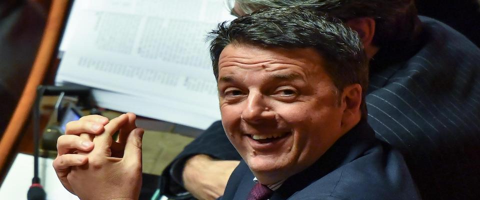 Il senatore Matteo Renzi, in Aula del Senato durante le dichiarazioni di voto sulla questione di fiducia sul maxiemendamento del ddl di bilancio 2020, Roma, 16 dicembre 2019.
ANSA/ALESSANDRO DI MEO