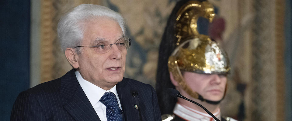 Roma – Il Presidente della Repubblica Sergio Mattarella in occasione della cerimonia per lo scambio degli auguri di fine anno con i rappresentanti delle istituzioni, delle forze politiche e della societ√† civile , oggi 18 dicembre 2019.
(Foto di Paolo Giandotti – Ufficio per la Stampa e la Comunicazione della Presidenza della Repubblica)