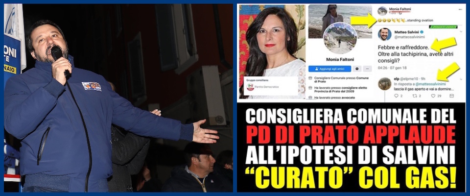 Post choc della consigliera Pd contro Salvini