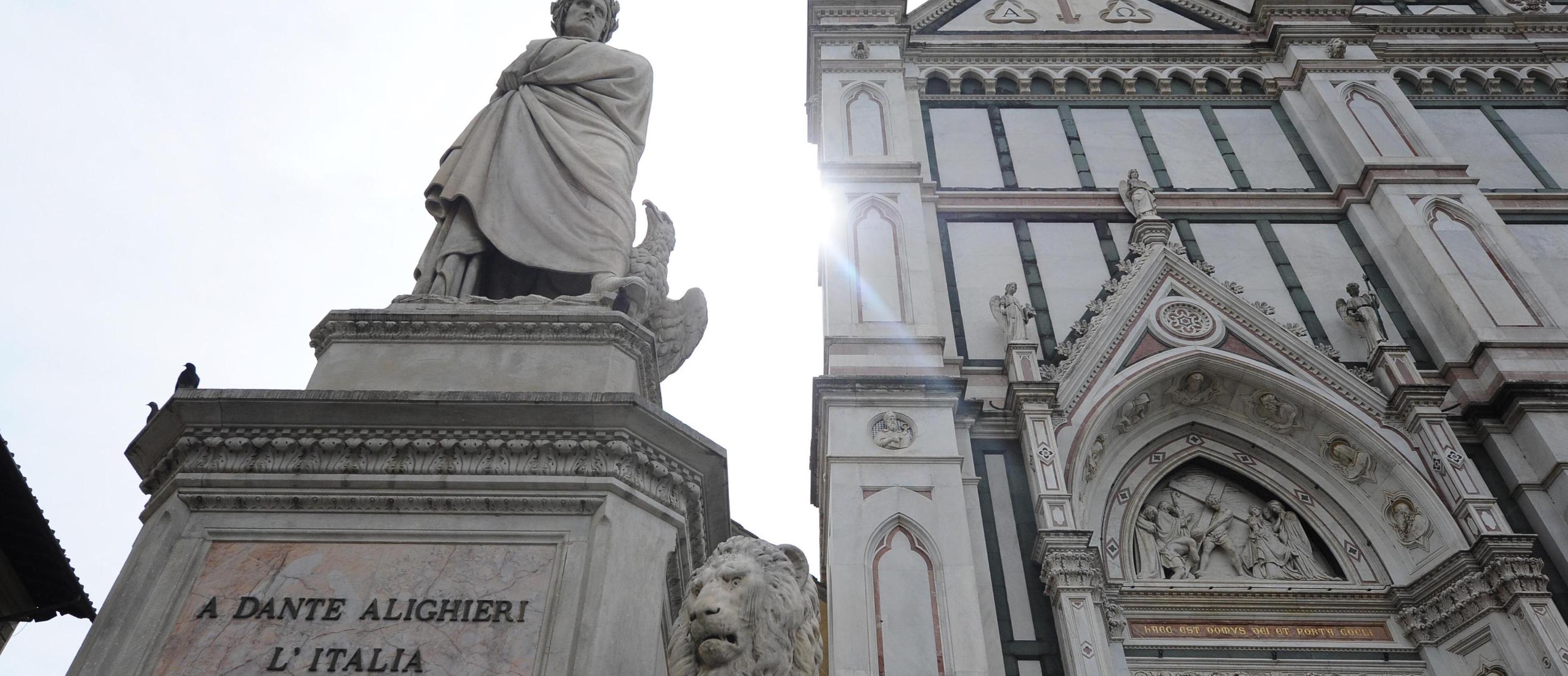 Un momento della celebrazione del 750.mo anniversario Dante Alighieri con lettura divina commedia, Firenze, 14 maggio 2015.
ANSA/MAURIZIO DEGL INNOCENTI