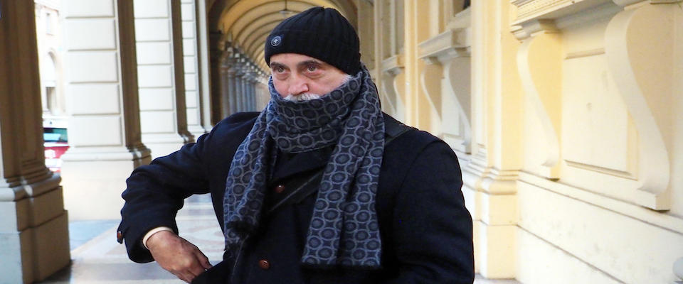 Gilberto Cavallini lascia il tribunale di Bologna prima della lettura della sentenza per rientrare in carcere di Terni in cui si torva in regime di semilibert‡, Bologna, 09 gennaio 2020. Condanna all’ergastolo per l’ex terrorista dei Nar Gilberto Cavallini, nel processo sulla Strage della stazione di Bologna del 2 agosto 1980. La sentenza Ë stata letta dalla Corte di assise, dopo sei ore e mezza di camera di consiglio.
ANSA/GIORGIO BENVENUTI