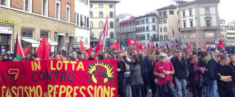 Centri sociali aggrediscono due leghisti a Firenze. “Ci ha salvato la polizia”