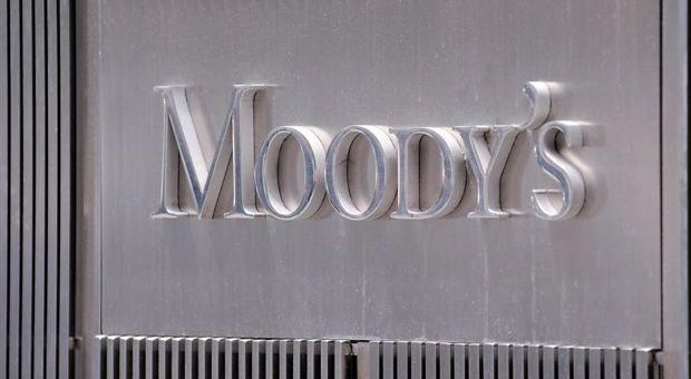 (FILE) A file picture dated 13 July 2011 shows the Moody’s logo outside the offices of Moody’s Corporation in New York, New York, USA. 
ANSA/ANDREW GOMBERT