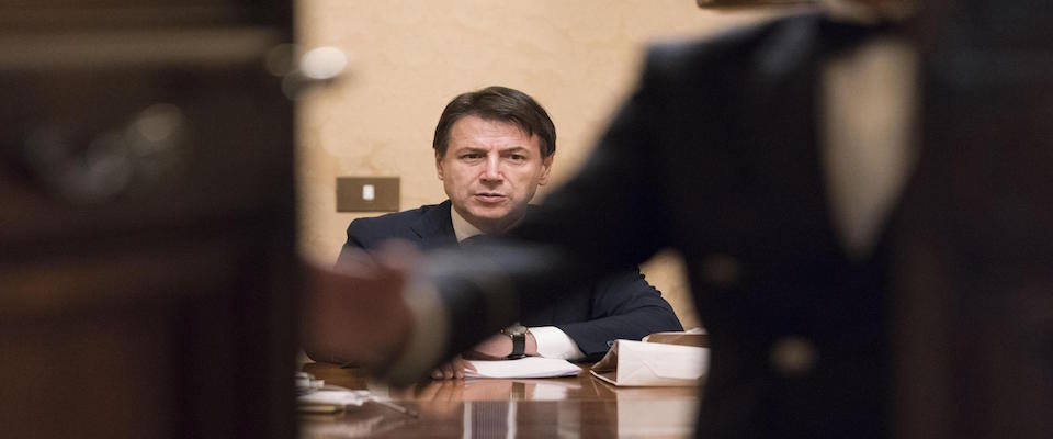 Il premier Giuseppe Conte durante il Consiglio dei ministri,  Roma, 15 dicembre 2019.
ANSA/ FILIPPO ATTILI – UFFICIO STAMPA PRESIDENZA CONSIGLIO
++HO – NO SALES EDITORIAL USE ONLY++