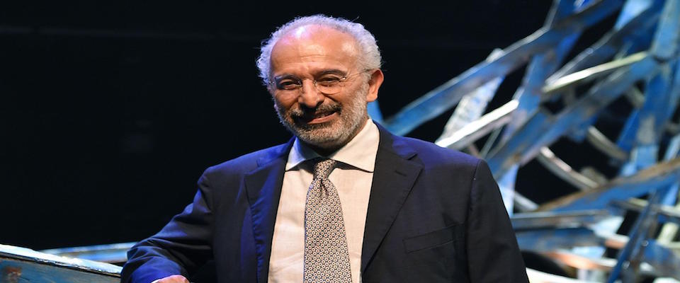 Gad Lerner, conduttore del programma televisivo L?Approdo, presso gli studi Rai di Torino, 03 giugno 2019.
ANSA/ALESSANDRO DI MARCO