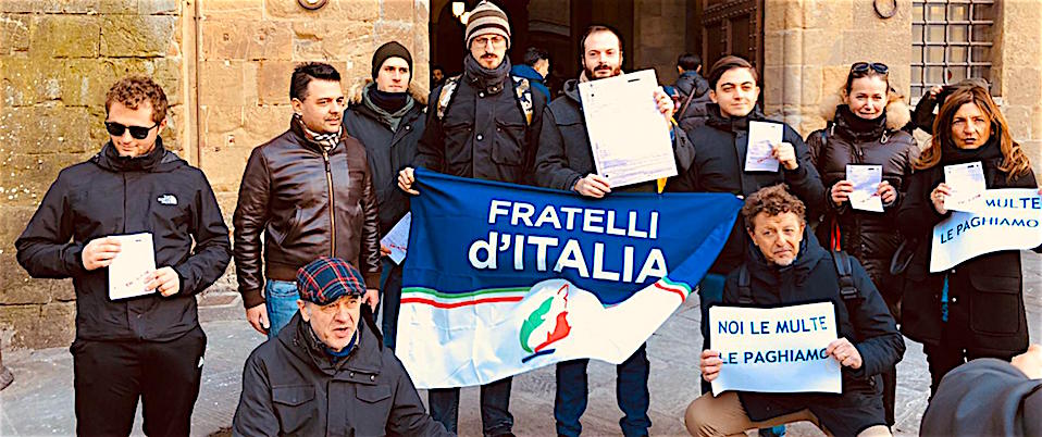 firenze, sit in fratelli d’italia