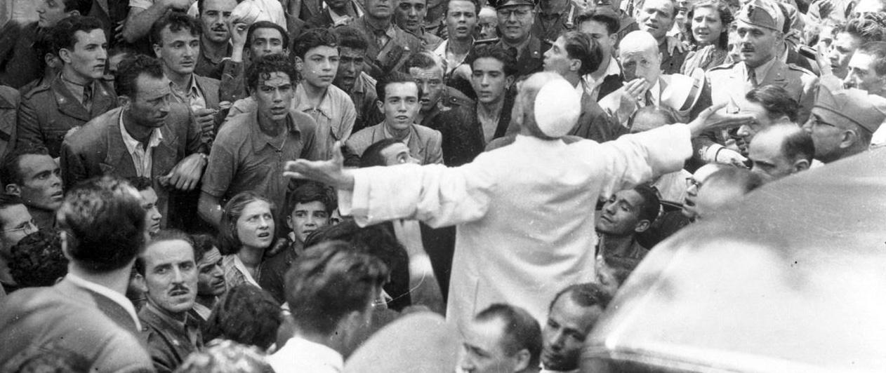 Pio XII in una foto di archivio rilasciata il 2 marzo 2019 da Vatican Media, Roma. ANSA/VATICAN MEDIA ++ NO SALES, EDITORIAL USE ONLY ++