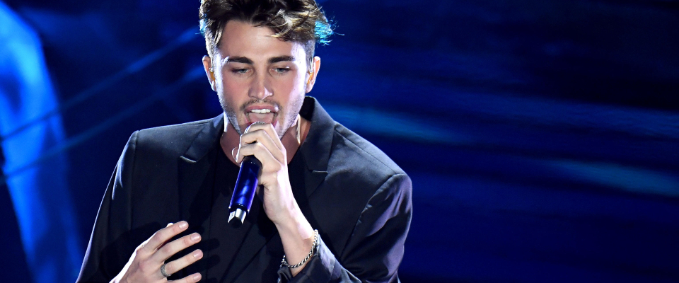 Italian singer Riki performs on stage at the Ariston theatre during the 70th Sanremo Italian Song Festival, Sanremo, Italy, 04 February 2020. The festival runs from 04 to 08 February. ANSA/ETTORE FERRARI