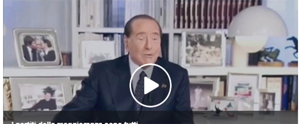 Prescrizione, Berlusconi: “I grillini sono animati da una follia giustizialista” (video)