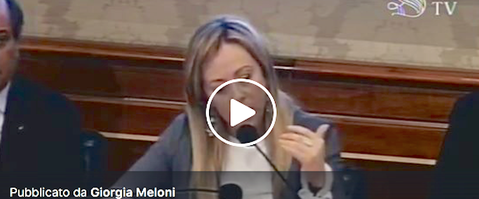 Meloni: «No alla violenza sui camici bianchi. Vogliamo più telecamere negli ospedali» (video)