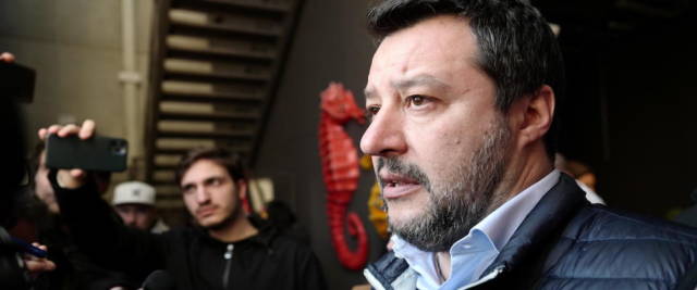 Matteo Salvini Ansa Foto