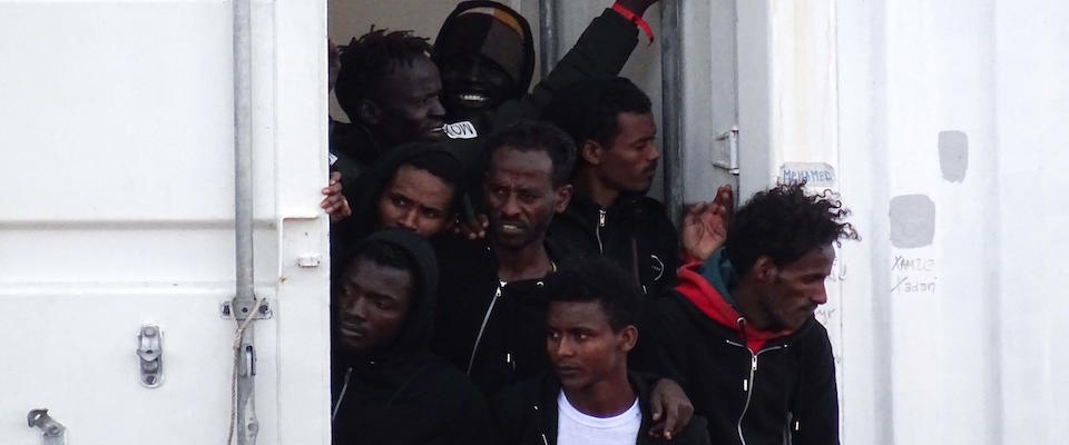 migranti foto Ansa