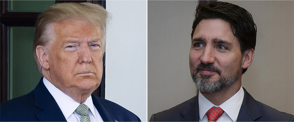 Apprensione per i leader nordamericani: Trudeau in autoisolamento e Trump potrebbe essere a rischio…