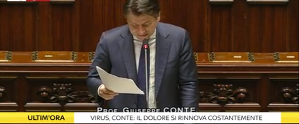 Coronavirus, la faccia tosta di Conte: “Non abbiamo sbagliato niente” (video)