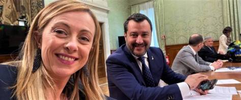 meloni e salvini