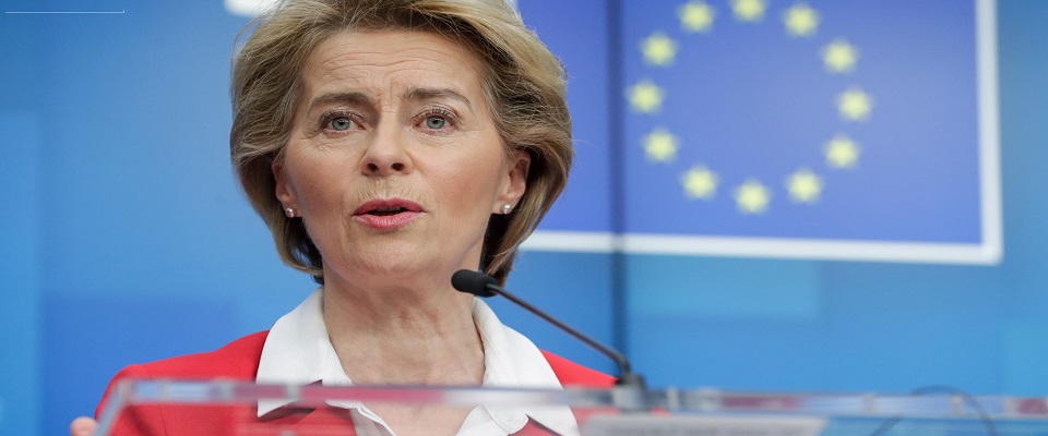 Von der Leyen foto Ansa