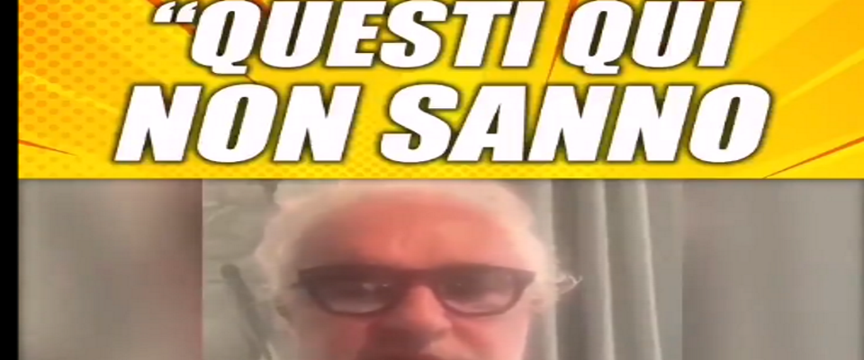 Briatore contro la task force di Colao: «Questi sono professori che non sanno un ca**o» (Video)