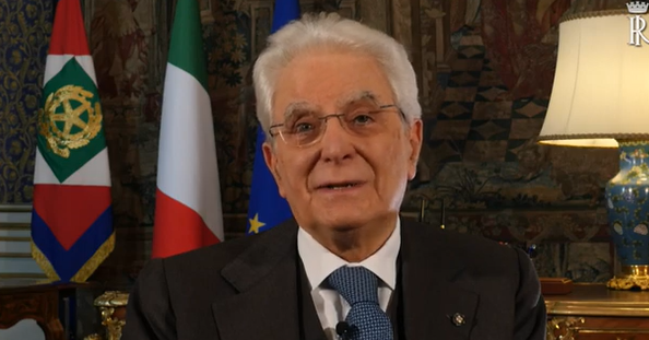 Mattarella: «Stiamo per vincere la lotta». Meloni: «Grazie per queste parole di speranza» (video)