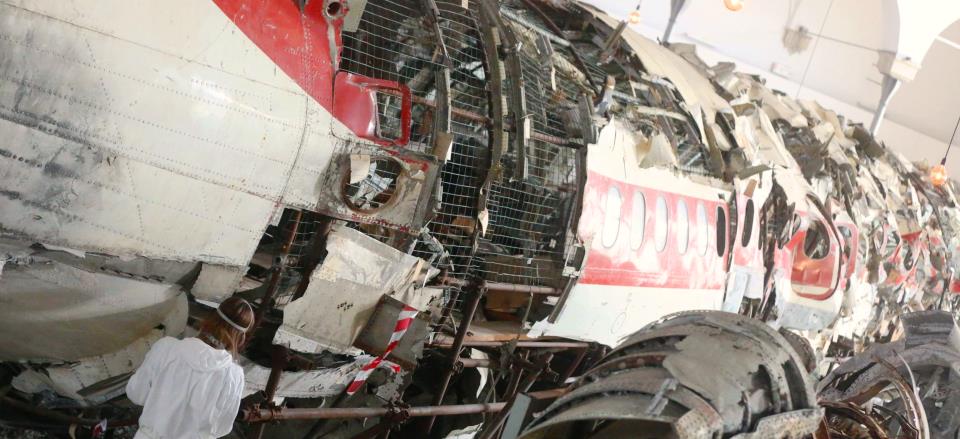 USTICA – Il Dc9 Itavia ricostruito a Bologna