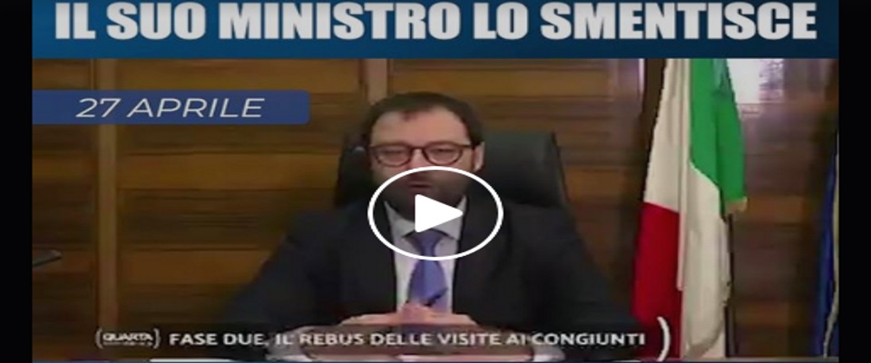 Conte dice una cosa, il suo ministro lo smentisce il giorno dopo: certo che i cittadini non capiscono più nulla (video)