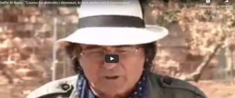 Gaffe di Al Bano frame da video Youtube