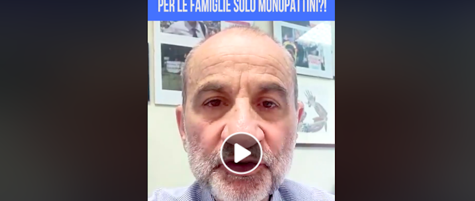 Gandolfini (Family Day): “Il governo pensa ai monopattini. Pronti alla piazza” (video)