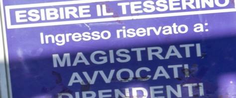 Giustizia e avvocati foto Ansa