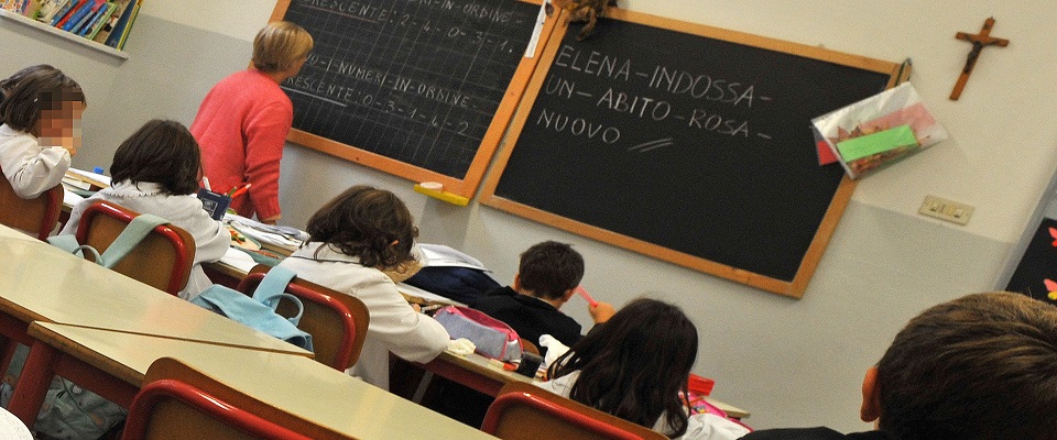 scuole paritarie foto Ansa