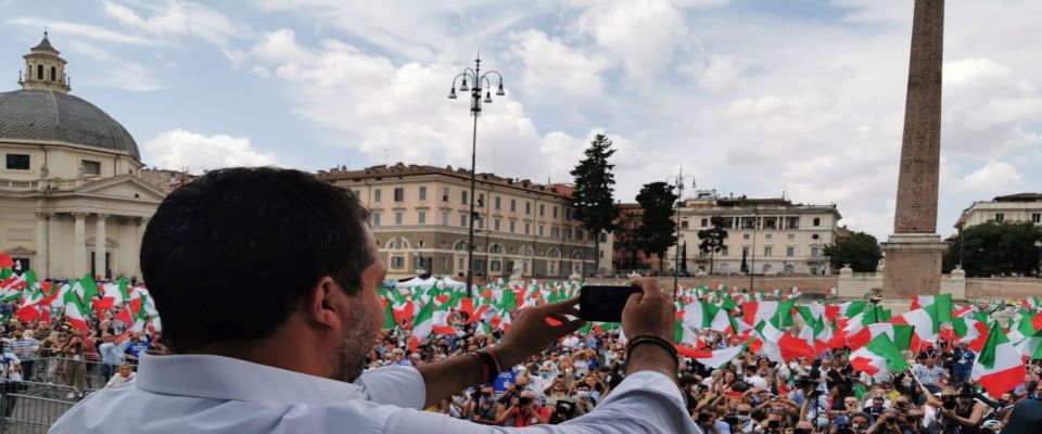 A Botteghe Oscure, dove una volta c’era il Pci, Salvini apre la sede romana: una beffa per la sinistra