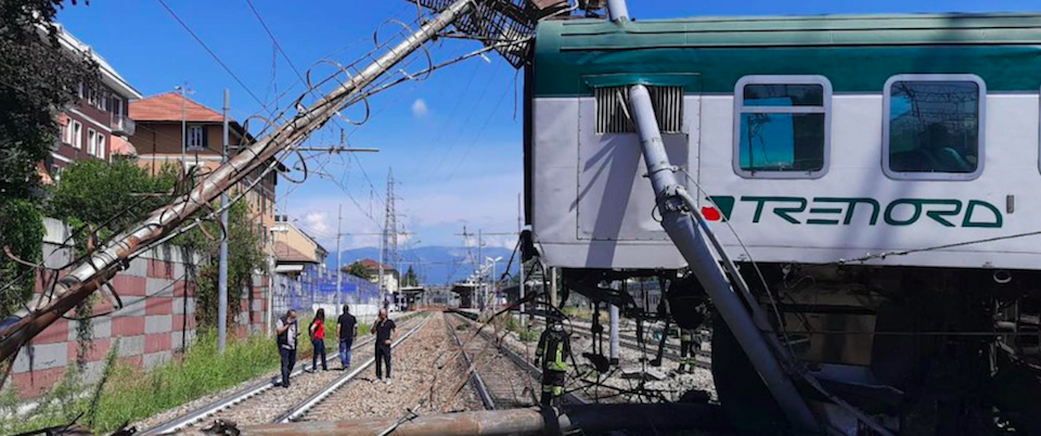 Incidente ferroviario in Brianza, 3 contusi. E il M5s parte con lo sciacallaggio