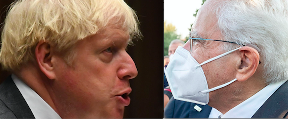 Mattarella vs Johnson