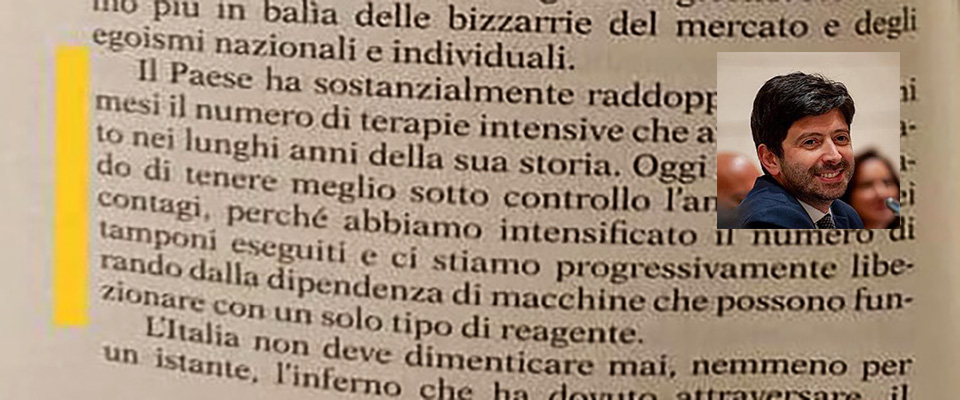 “Siamo fuori dall’inferno”. La tragicomica previsione di Speranza sul Covid fa il giro del web