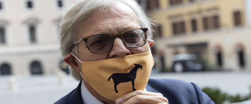 Sgarbi si candida sindaco di Roma