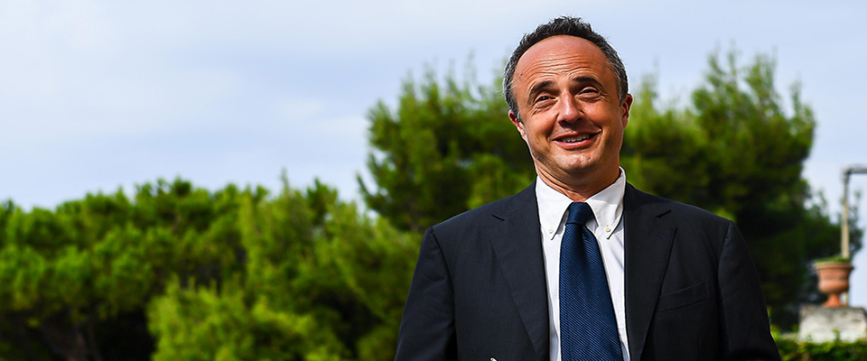 Italian politician and left-wing candidate as Regione LiguriaÕs governor Ferruccio Sansa approaches SantÕIlarioÕs polling station, in Genoa, Italy, 20 September 2020
ANSA/SIMONE ARVEDA