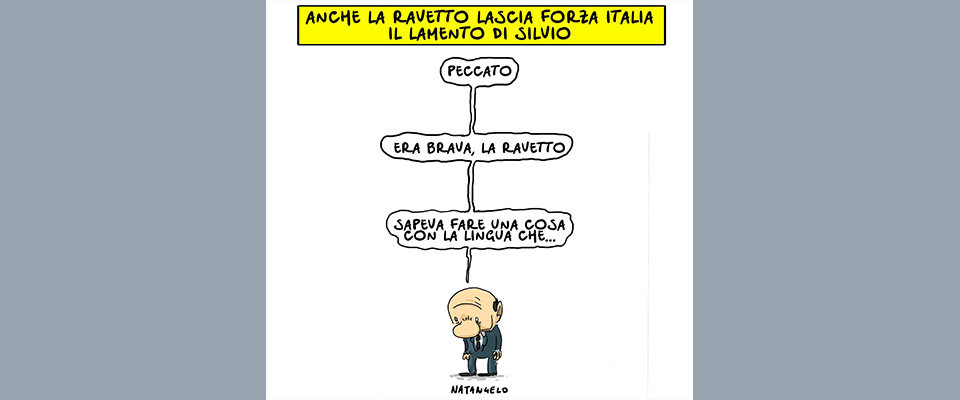 “Peccato, era brava con la lingua”. La squallida vignetta del “Fatto” su Laura Ravetto alla Lega