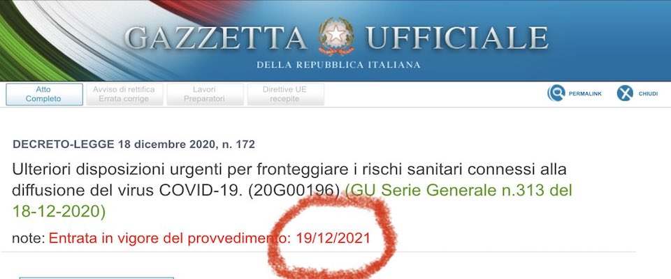 natale errore gazzetta