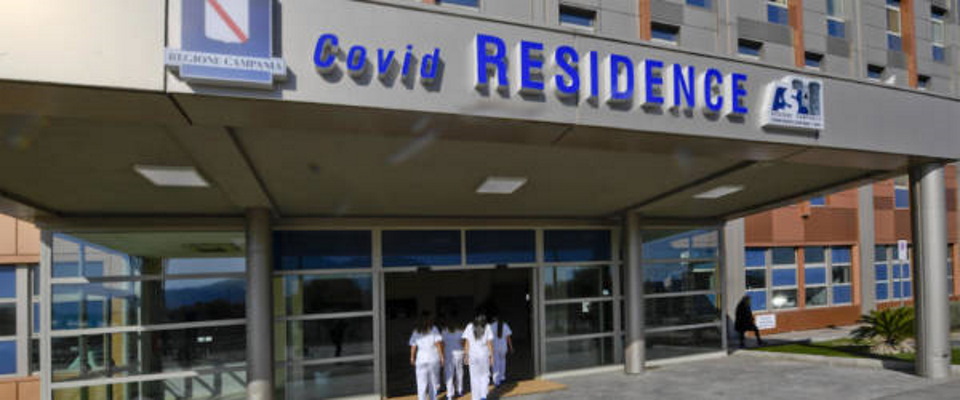 Il Covid Residence nell’ complesso delll’Ospedale del Mare a Napoli, La struttura ospitera’ pazienti cha hanno contratto il virus e che per ragioni sanitarie e personali non possono passare la quaratena in proprie abitazioni, 21   ottobre 2020
ANSA / CIRO FUSCO