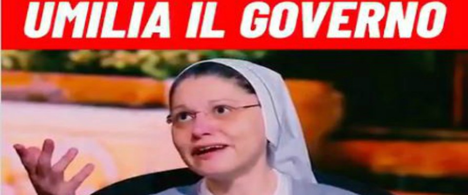 Suora contro il governo