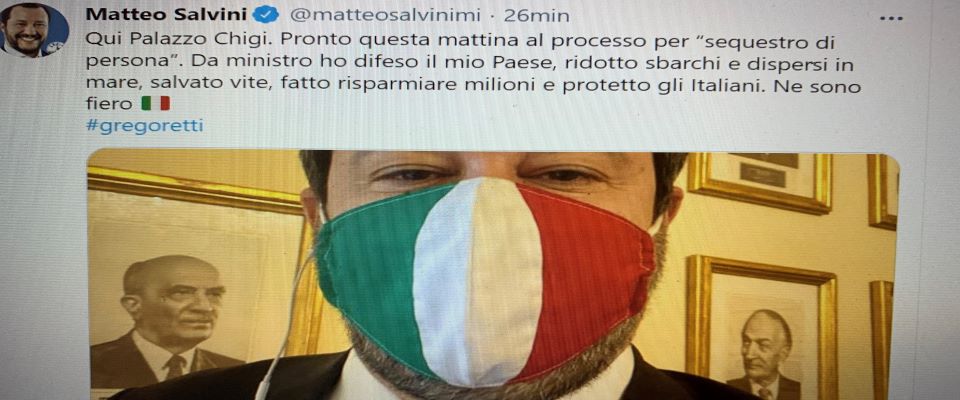 Gregoretti, l’audizione di Conte a Palazzo Chigi. Salvini: «Ho difeso il mio Paese. Sono fiero»