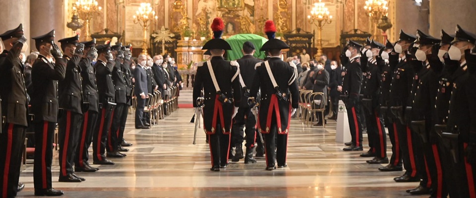 funerali carabiniere Iacovacci