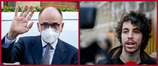 Letta incontra le sardine