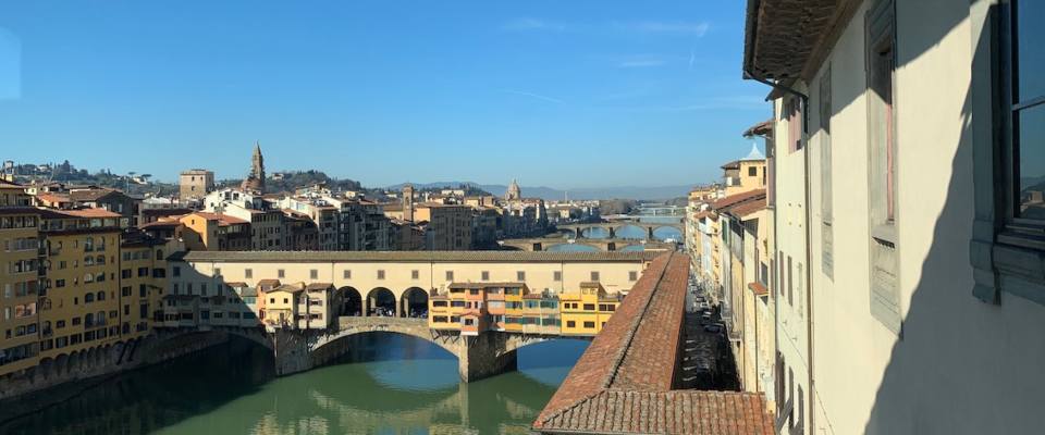 Uffizi, corridoio vasariano