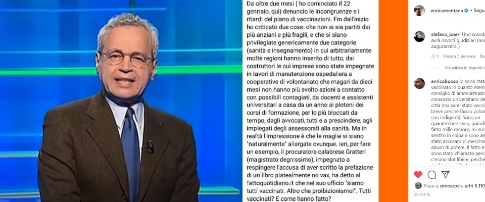 enrico mentana post