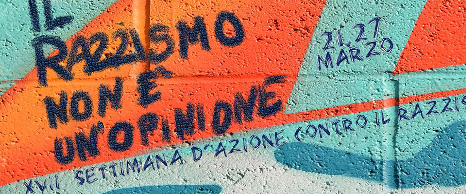 La settimana contro il razzismo inizia il 21 marzo con la diretta streaming dall’Accento Teatro di Roma