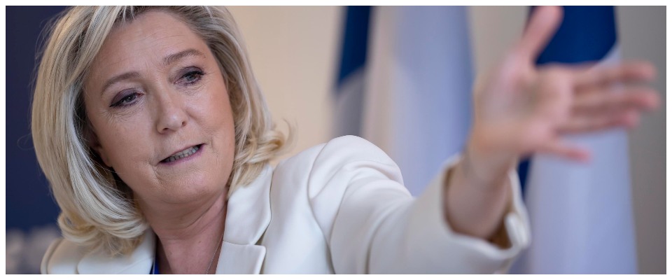 marine le pen eliseo