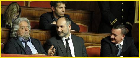 Grillo, Claudio Messora, Casalino