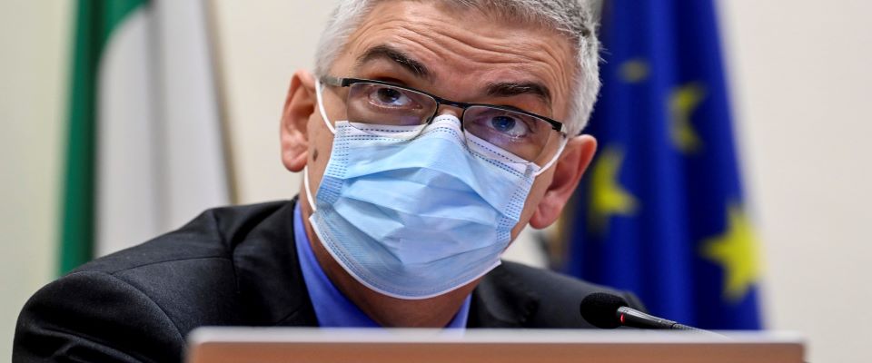 Silvio Brusaferro, president of the Italian National Institute of Health (ISS), during a press conference at Ministry of Health on the analysis of the epidemiological situation in Italy, Rome, Italy, 27 october  2020. ANSA/RICCARDO ANTIMIANI