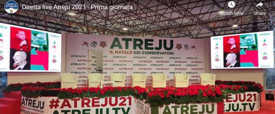 Atreju, ci siamo: al via la kermesse della destra italiana (Segui qui la diretta)