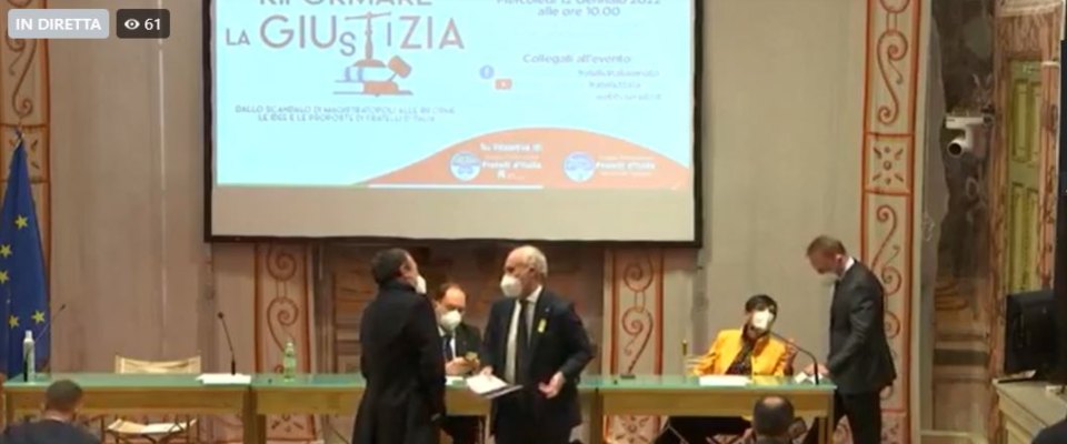 Giustizia, da Magistratopoli alle riforme: oggi FdI presenta le sue proposte. Segui qui la diretta