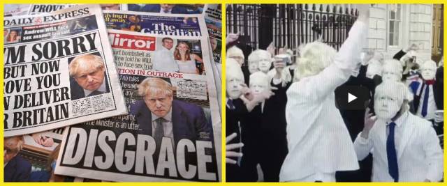 Partygate, Boris Johnson 1